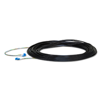 Ubiquiti Single Mode LC-LC Fiber Cable - 90m (300ft), Outdoor-Rated Jacket w/ Ripcord, Integrated Weatherproof Tape