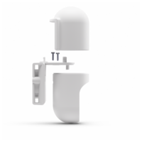 Ubiquiti UniFi G3 Flex Camera Professional Wall Mount Single Pack UVC-G3-Flex-PWM-WT Flexible Outdoor Mounting Option For The UVC G3 Flex Camera