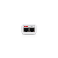 Ubiquiti POE Injector POE-24-24W-G-WH 24VDC 12W Gigabit Ethernet ESD protection  LED Surge and Clamping ProtectionMaximum Surge Discharge
