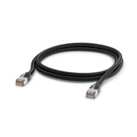 Ubiquiti UniFi Patch Cable Outdoor 2M Black Single Unit All-weather RJ45 Ethernet Cable Category 5e Weatherproof