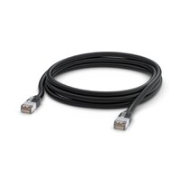 Ubiquiti UniFi Patch Cable Outdoor 3M Black Single Unit All-weather RJ45 Ethernet Cable Category 5e Weatherproof