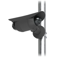 Ubiquiti Camera Dual Mount,Black,Tamper-resistant,Back-to-back,2 Bullet Dome Turret,Sup Surface Pole Pendant Instal,1 1 2 ft NPS Thread Conduit,2Yr Wa