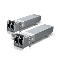 Ubiquiti 10G Multi-Mode Optical Module, SFP Transceiver Supports 10G Connections Up To 300m Using Multi-Mode Fiber, Duplex LC UPC Connector.