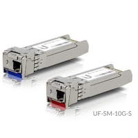 Ubiquiti UFiber UACC-OM-SM-10G-S-2 SFP Single-Mode Module 10G BiDi  2 Pack Same 10 Gbps Speed Less Cable Required (Single Strand LC Connector)