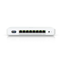 Ubiquiti Device Bridge Switch, Compact PoE Switch (1) 10 GbE Port, (7) 2.5 GbE Ports, 6 GHz, WiFi 7 Integration, Seamless, High-Capacity,UniFi WiFi.