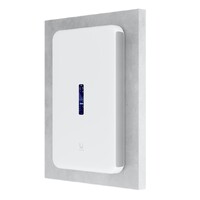 Ubiquiti UniFi Dream Wall UDW Wall-mountable UniFi Cloud Gateway Built-in WiFi 6 Access Point PoE Switching UniFi OS Console 3.5 Gbps