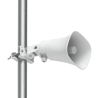 Ubiquiti AI Horn Speaker, All-weather PoE 120 dB Horn Speaker With Advanced AI Alert Functionality  Versatile Wall, Corner,  Pole Mounting Options