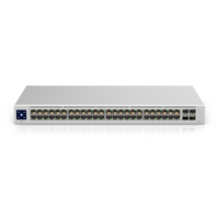 Ubiquiti UniFi Network Switch USW-48 48-Port NoPOE (48) Gb ERJ 45 Ports (4) 1G SFP Ethernet Ports Layer2 Rack Mount