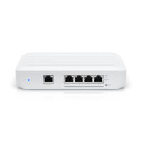 Ubiquiti UniFi Network Switch USW-Flex-XG 5-Port No POE (1) GbE PoE RJ45 Port (4) 10Gb ERJ45 Ports Layer 2 Wall Mount