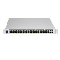 Ubiquiti UniFi Network Switch USW-Pro-48-POE 48-Port POE 600W (40) GbE PoE(8) GbE PoE Ports (4) 10G SFP Ports Layer 3 Rack Mount