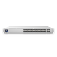 Ubiquiti UniFi Network Aggregation Switch USW-Pro-Aggregation 28-Port (28) 10G SFP Ports (4) 25G SFP 28 Ports Layer3 Rack Mount
