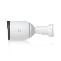 Ubiquiti G6 Pro Bullet, White All-Weather 4K PoE Camera, Multi-TOPS AI Engine, 2.36x Optical Zoom, Large 1 1.2 ftCMOS Sensor,Long-Range IR Night Visio