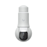 Ubiquiti G6 PTZ,White,IP66, 4K Dual-lens Camera,10x Hybrid Zoom,1 1.8 8MP Image Sensor,Multi-TOPS AI Engine,Ultra-low Latency Pan-tilt-zoom Control