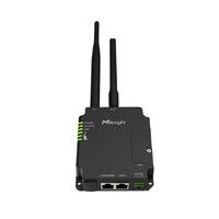 Milesight Industrial 4G Router, CAT4 LTE, 2x PoE Output Ports, ARM Cortex A7 CPU, Single SIM, NBN LTE Failover