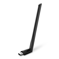 TP-Link Archer T2U Plus AC600 High Gain Wi-Fi Dual Band USB Adapter433Mbps at 5GHz  200Mbps at 2.4GHz USB 2.0 1 high gain antenna
