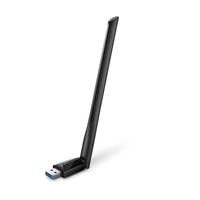 TP-Link Archer T3U Plus AC1300 High Gain Wi-Fi Dual Band USB Adapter  867Mbps at 5GHz  400Mbps at 2.4GHz USB 3.0 1xHigh Gain External Antenna MU-