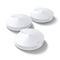 TP-Link Deco M5 (3-Pack) Whole Home Mesh Wi-Fi 1300Mbps System Built-In Antivirus Quality of Service Covers 510sqm 2xGbit Port USB-C BT Homecare