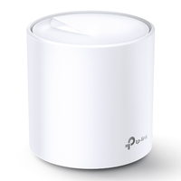 TP-Link Deco X20 (1-pack)AX1800 Whole Home Mesh Wi-Fi 6 System Up To 200 sqm Coverage WIFI6 1201Mbps   5Ghz 574Mbps   2.4 GHz OFDMA MU-MIMO (WIFI
