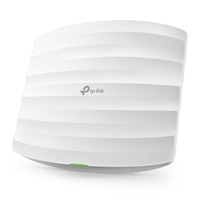 TP-Link EAP110 300Mbps Wireless N300 Ceiling Mount Access Point 1x1Gbps RJ45 PoE 1x Console Port 2x4dBi Omni Internal AntennaOmada