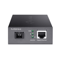 TP-Link TL-FC311A-2 Gigabit WDM Media Converter - IEEE 802.3u 1550nm 2KM (Compatible with TL-FC311B-2)