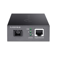 TP-Link TL-FC311B-20 Gigabit WDM Media Converter - IEEE 802.3u 1550nm 20KM 9 125 μm Single-Mode Fiber (Compatible with TL-FC311A-20)