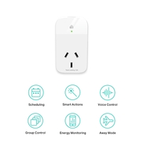 TP-Link KP115 Kasa Smart WiFi Plug Slim with Energy Monitoring, Remote Control, Timer, Voice Control, Compatible with Alexa, Fireproof Smart Plug (LS)