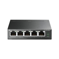 TP-Link TL-SG1005LP 5-Port Gigabit Desktop Switch with 4-Port PoE Up To 40W For all PoE Ports Up To 30W Each Port