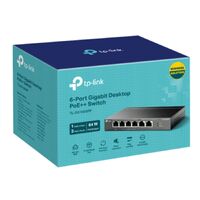 TP-Link TL-SG1006PP 6-Port Gigabit Desktop Switch with 3-Port PoE and 1-Port PoE