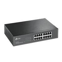 TP-Link TL-SG1016DE 16-Port Gigabit Easy Smart Switch network monitoring traffic prioritization and VLAN features Web-based user interface