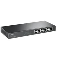 TP-Link TL-SG1024 24-Port Gigabit 19 inch Rackmountable Unmanaged Switch energy-efficient Supports MAC Plug  play 48Gbps Switching Capacity
