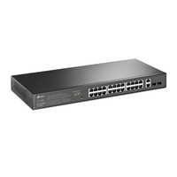 TP-Link TL-SG1428PE 28-Port Gigabit Easy Smart Switch with 24-Port PoE 32xVLAN 56Gbps Switching Capacity Rack Mountable