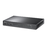 TP-Link TL-SL1311MP 8-Port 10 100Mbps  3-Port Gigabit Desktop Switch with 8-Port PoE