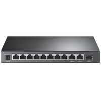 TP-Link TL-SL1311P 8-Port 10 100Mbps  3-Port Gigabit Desktop Switch with 8-Port PoE