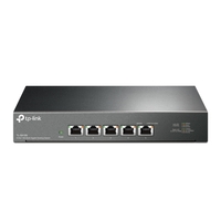 TP-Link TL-SX105 5-Port 10G Desktop Switch up to 100 Gbps switching capacity Auto-negotiation Silent Operation Metal Casing