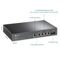TP-Link TL-SX3206HPP JetStream 6-Port 10GE L2 Managed Switch with 4-Port PoE   Omada
