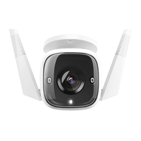 TP-Link TC65 Outdoor Security Wi-Fi Camera Ultra HD Video 3MP Definition Wired Wireless Night Vision Alarm Two-Way Audio Microphone Voice Control