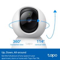 TP-Link TC71 Pan Tilt Home Security Wi-Fi Camera1080P Full HDTwo-Way AudioSound and Light AlarmMotion Detect