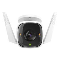 TP-Link Tapo C320WS Outdoor Security Wi-Fi Camera H.264 2-Way Audio Night Vision Motion Detect Voice Control Weatherproof Sound