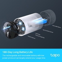 TP-Link Tapo C420S2 4MP Smart Wire-Free Security Camera System, 2-Camera System,2K QHD,1080P,Night Vision,Two-Way Audio