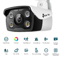 TP-Link VIGI 4MP C340(4mm) Outdoor Full-Colour Bullet Network Camera4mm Lens Smart Detection 3YW