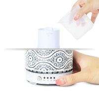 mbeat activiva Metal Essential Oil and Aroma Diffuser-Vintage White -100ml