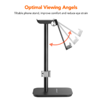 mbeat®  Stage S3 2-in-1 Headphone and Tiltable Phone Holder Stand