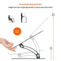 mbeat Stage S6 Adjustable Elevated Laptop and MacBook Stand