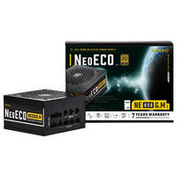 Antec NE 650w 80 Gold Fully-Modular Zero RPM  LLC DC 1x EPS 8PIN 120mm Silent Fan Japanese Caps ATX Power Supply PSU 7 Years Warranty 