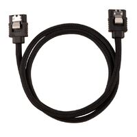 Corsair Premium Sleeved SATA 6Gbps 60cm Cable  Black