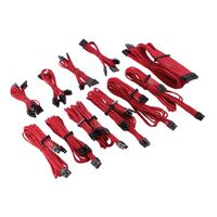 For Corsair PSU - Red Premium Individually Sleeved DC Cable Pro Kit, Type 4 (Generation 4)
