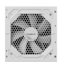 Gigabyte UD1000GM PG5 ICE 1000W ATX PSU Power Supply  80 Gold 90pct 120mm Fan Black Flat Cables Single 12V   100K Hrs