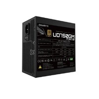 Gigabyte UD750GM PG5 750W ATX PSU Power Supply  80 Gold 90pct  Black Flat Cables Single 12V Rail Japanese  100K Hrs (NEW)