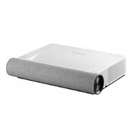 ViewSonic X2000L-4K Laser 2nd Gen, 0.22 Ultra Short Throw 4K HDR, 50w Harman Kardon with Dolby Tweet Woofer. Wi-Fi Smart Bluetooth Projector