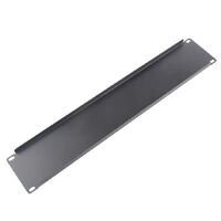 LDR 2U 19 inch Blanking Panel - Rack Mountable 19 inch - Black Metal Construction